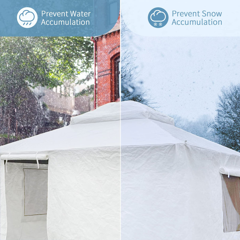 Rebrilliant Universal Winter Cover for Gazebo & Reviews Wayfair